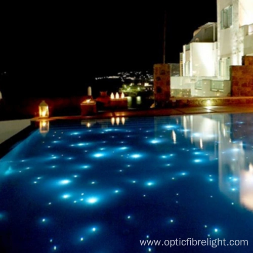 Remote Fiber stars Fiber Optic Pool Lighting China Manufacturer